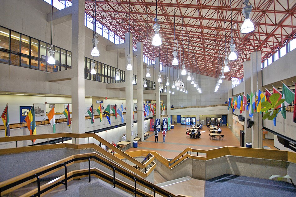 Curtis L. Ivery Downtown Campus Atrium