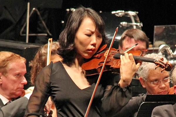 Violinist at EPAC