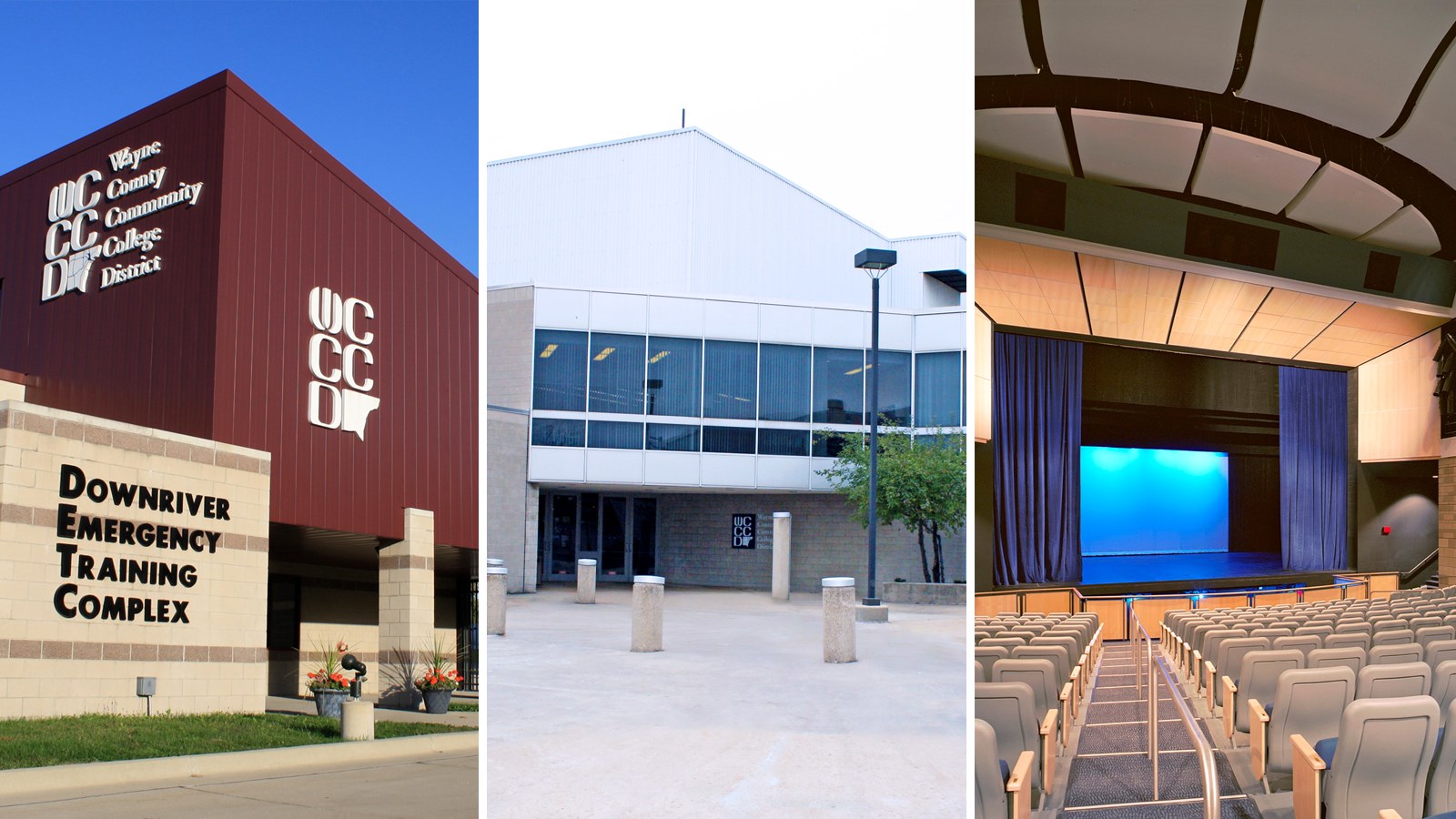 Downriver Campus Collage